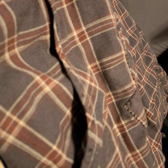 Magnolia Pearl Tanie Jane Plaid Overalls - Rare Retired Criss-Cross - Picture 5 of 14